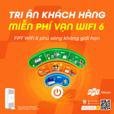 Khuyến mãi đăng ký wifi 6 băng thông không giới hạn